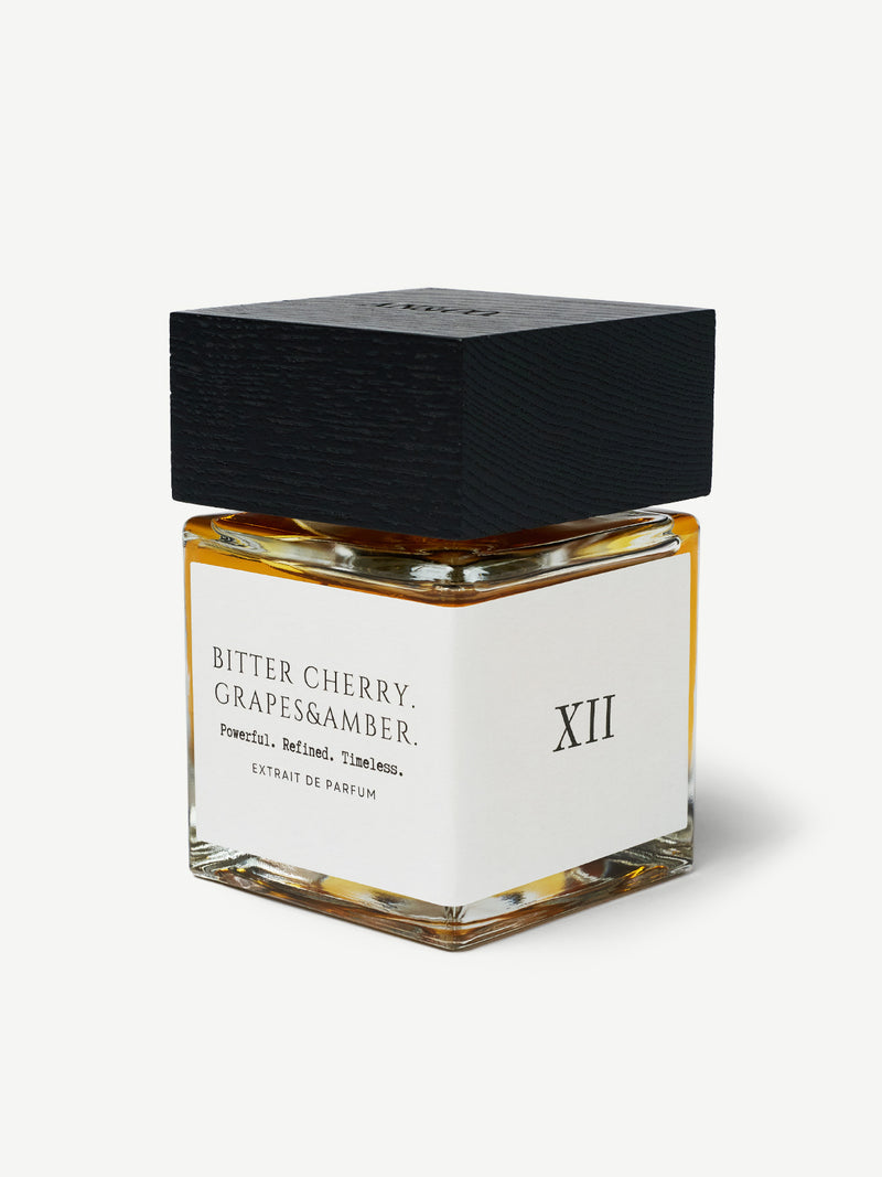 No.12. BITTER CHERRY · GRAPES · AMBER