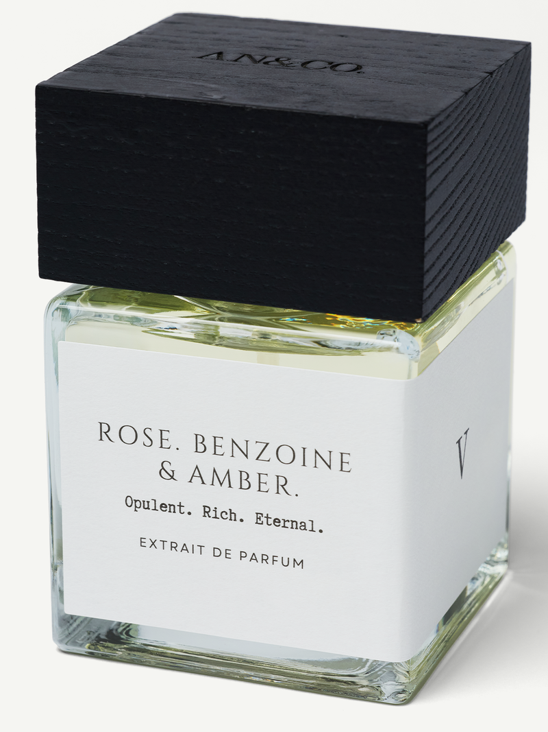 ROSE. BENZOINE & AMBER